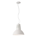 Redo 01-1282 - підвісна люстра PEEP на шнурі 1xE27/42W/230V, діаметр 34,5 см, біла