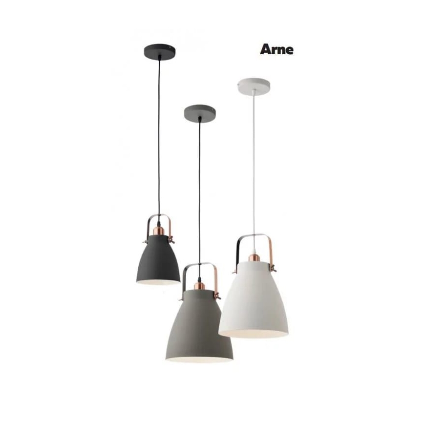 Redo 01-1311 - Подвесная люстра ARNE 1xE27/42W/230V белый