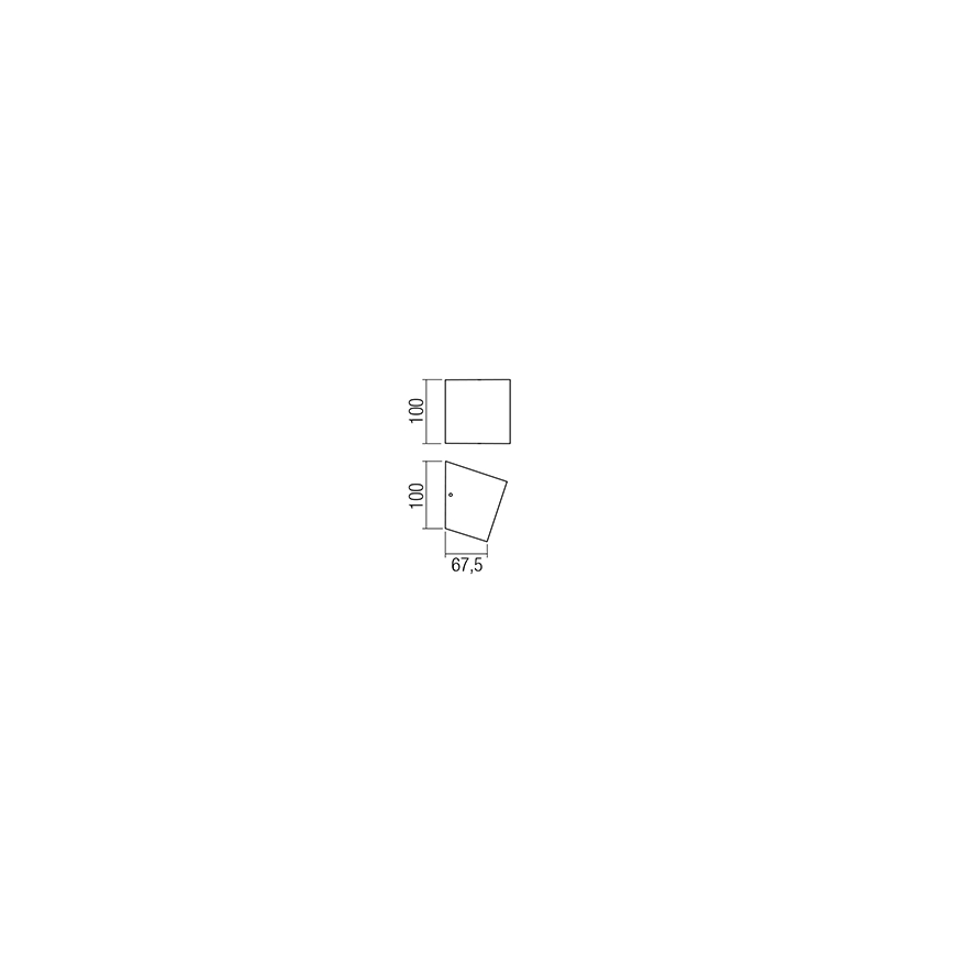 Redo 01-1317 - Светодиодный настенный светильник TOBIKO LED/6W/230V CRI 90 белый