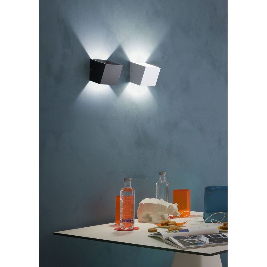 Redo 01-1318 - Світлодіодний настінний світильник TOBIKO LED/6W/230V CRI 90 чорний
