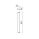 Redo 01-1392 - Світлодіодний настінний світильник для ванної кімнати MARKER LED/10W/230V IP44