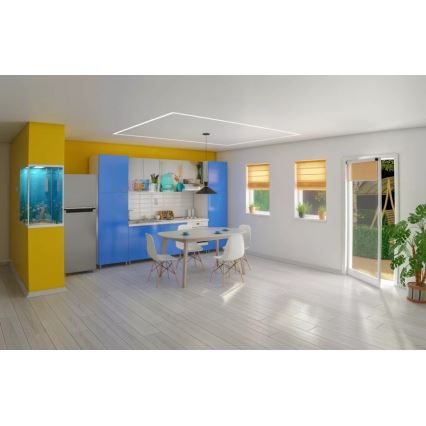 Redo 01-1462 - Підвісна люстра KIMONO 1xE27/42W/230V діаметр 39,5 см чорний