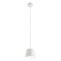 Redo 01-1495 - LED люстра на тросі LOLLI LED/6 Вт/230 В, діаметр 14 см, біла