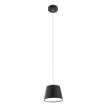 Redo 01-1496 - LED-люстра на тросі LOLLI LED/6W/230V діам. 14 см чорна