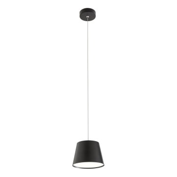 Redo 01-1496 - LED-люстра на тросі LOLLI LED/6W/230V діам. 14 см чорна
