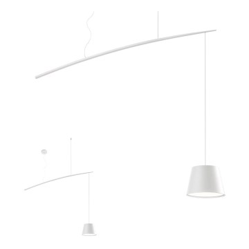 Redo 01-1497 - Світлодіодна підвісна люстра LOLLI LED/6W/230V білий