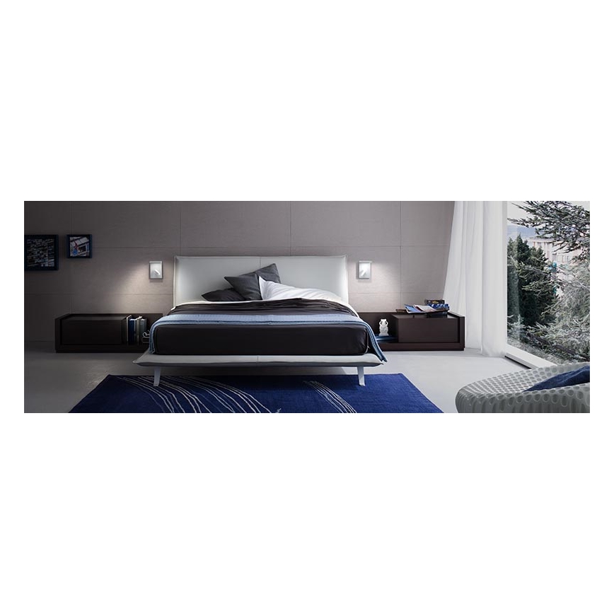 Redo 01-1499 - Светодиодный настенный точечный светильник AGOS LED/6W/230V + LED/3,2W USB белый