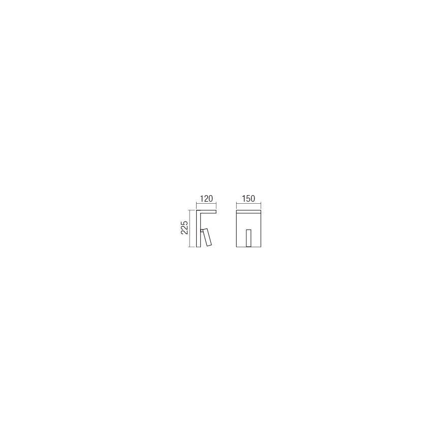 Redo 01-1499 - Светодиодный настенный точечный светильник AGOS LED/6W/230V + LED/3,2W USB белый