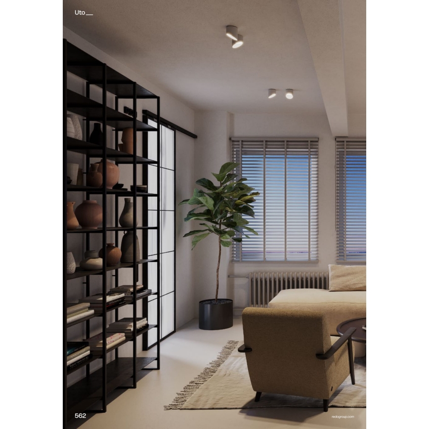 Redo 01-1627 - LED точечный светильник UTO LED/12W/230V Ø 12 см белый