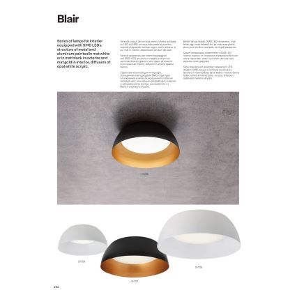 Redo 01-1732 - Светодиодная подвесная люстра BLAIR LED/55W/230V 3000K белый