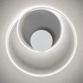 Redo 01-1789 - Светодиодный настенный светильник с регулированием яркости TORSION LED/27W/230V белый