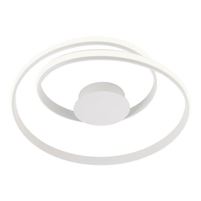 Redo 01-1791 - диммируемый светодиодный потолочный светильник TORSION LED/30W/230V, диаметр 55 см, белый