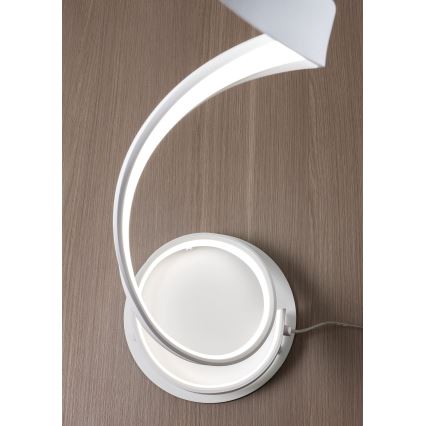 Redo 01-1797 - Диммируемый светодиодный напольный светильник TORSION LED/24W/230V 3000K белый