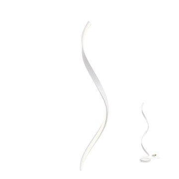 Redo 01-1797 - LED диммируемая напольная лампа TORSION LED/24W/230V белая