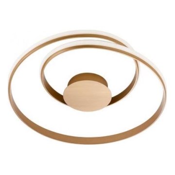 Redo 01-1887 - диммируемый потолочный светильник TORSION LED/29W/230V, Ø 55 см, бронзовый