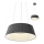 Redo 01-1938 - Светодиодная подвесная люстра SARIS LED/36W/230V антрацит