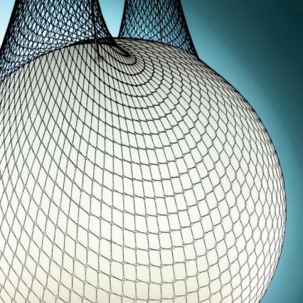 Redo 01-1972 - LED-люстра на тросі ALLURIA 1xE27/5W/230V, діаметр 25 см