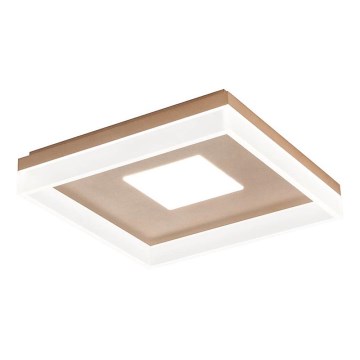 Redo 01-1998 - димований LED-стельовий світильник MAYA LED/42W/230V 42,5x42,5 см золотистий