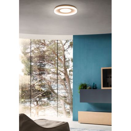 Redo 01-2004 - затемнюваний LED-стельовий світильник MAYA LED/75W/230V, діаметр 60 см, золотистий