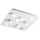 Redo 01-2014 - Стельовий LED світильник PIXEL LED/27W/230V 3000K 35x35 см білий