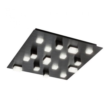 Redo 01-2017 - Стельовий LED світильник PIXEL LED/48W/230V 3000K 45x45 см чорний