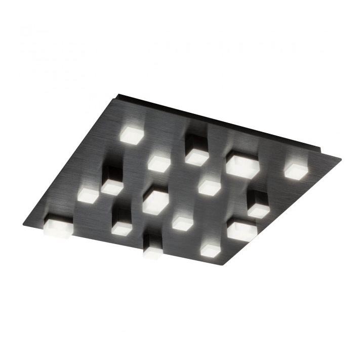 Redo 01-2017 - Стельовий LED світильник PIXEL LED/48W/230V 3000K 45x45 см чорний