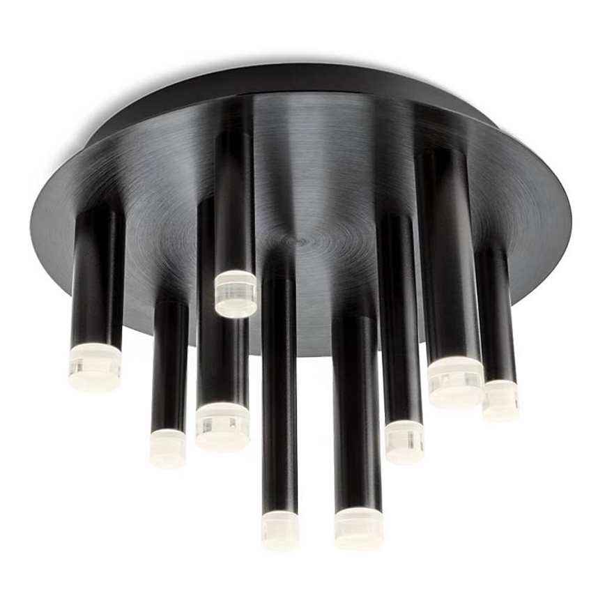 Redo 01-2041 - Стельовий LED світильник MADISON 9xLED/4W/230V чорний