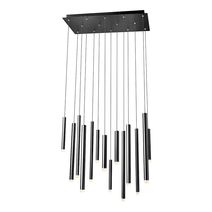 Redo 01-2056 - Светодиодная подвесная люстра MADISON 14xLED/4W/230V черный