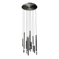 Redo 01-2060 - Светодиодная подвесная люстра MADISON 16xLED/4W/230V черный