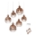 Redo 01-2070 - Подвесная люстра PLUMEN 6xE14/42W/230V медный