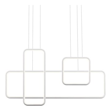 Redo 01-2099 - LED-люстра з регулюванням яскравості на тросі THAI LED/86W/230V біла
