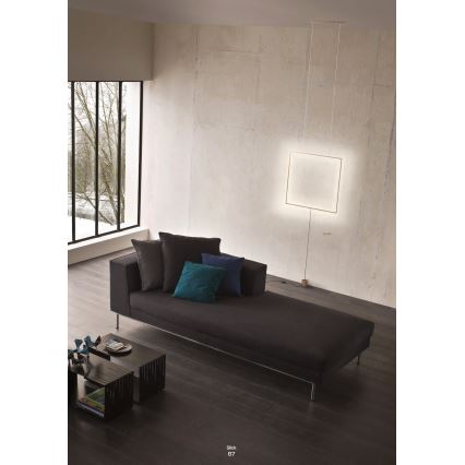 Redo 01-2134 - Світлодіодна підлогова лампа SLICK LED/28W/230V чорна