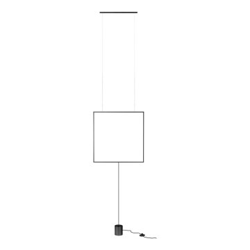 Redo 01-2134 - Світлодіодний торшер SLICK LED/28W/230V чорний
