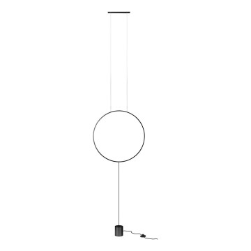 Redo 01-2197 - Світлодіодний торшер SLICK LED/19W/230V чорний