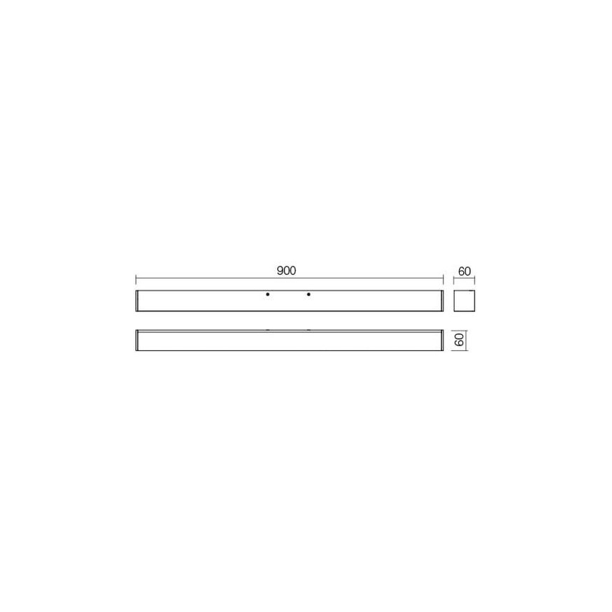 Redo 01-2328 - Светодиодная подсветка для зеркала в ванной комнате THELA LED/25W/230V 90 см CRI 90 IP44