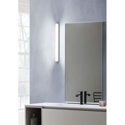 Redo 01-2331 - LED дзеркало для ванної кімнати з підсвіткою TASK LED/24W/230V 120 cm CRI 90 IP44 полірований хром