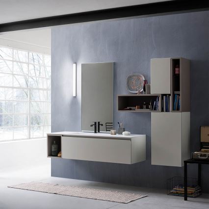 Redo 01-2331 - LED дзеркало для ванної кімнати з підсвіткою TASK LED/24W/230V 120 cm CRI 90 IP44 полірований хром