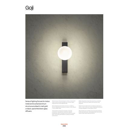Redo 01-2377 - Подвесная люстра GOJI 8xG9/28W/230V черный