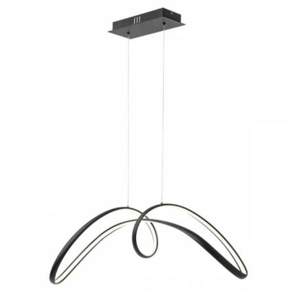 Redo 01-2455 - Светодиодная подвесная люстра LAMON LED/57W/230V черный