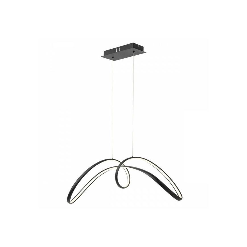 Redo 01-2455 - Світлодіодна підвісна люстра LAMON LED/57W/230V чорний