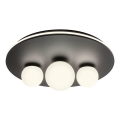 Redo 01-2466 - Светодиодный потолочный светильник CORUM LED/48 Вт/230 В 3000 К CRI 90 чёрный