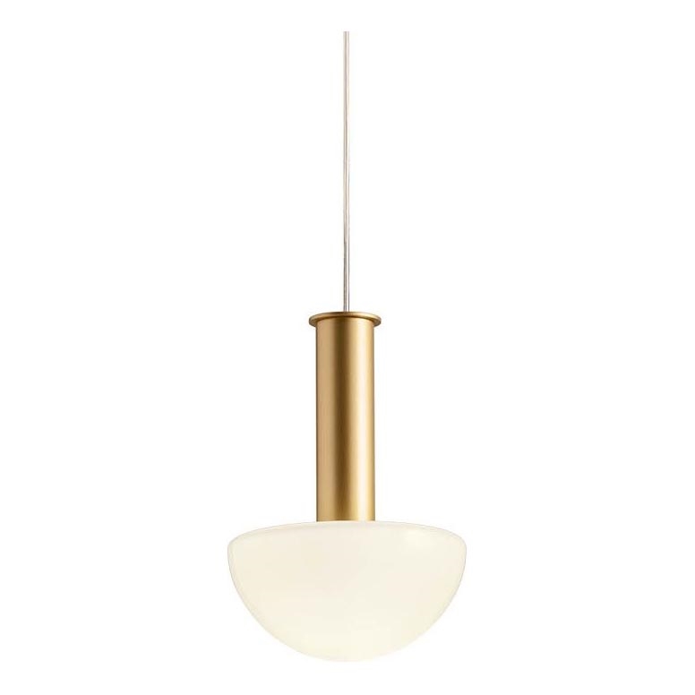 Redo 01-2474 - Підвісна люстра на тросі LUMIEN 1xG9/10W/230V pr. 13 cm золота/біла