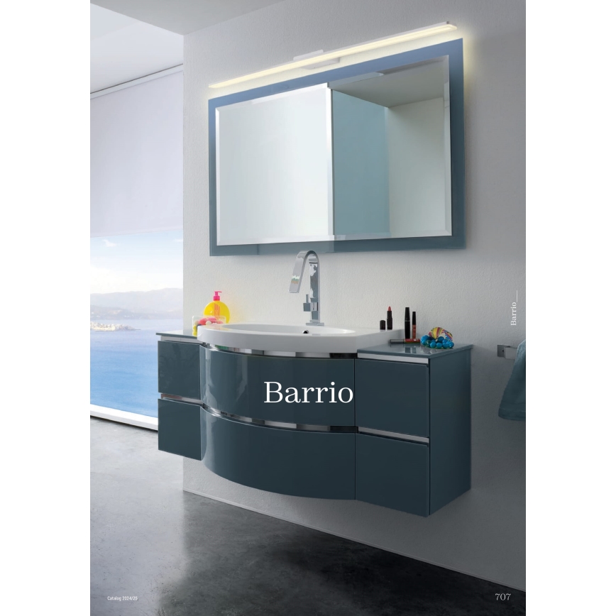 Redo 01-2511 - LED Підсвітка для дзеркала для ванної BARRIO LED/34,32W/230V 120 см CRI 90 IP44 білий