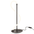 Redo 01-2530 - Светодиодная настольная лампа с регулированием яркости CORRAL LED/12W/230V черный
