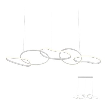 Redo 01-2597 - Затемнювана LED-люстра на тросі BIAS LED/108,6W/230V 3000K CRI 90 біла
