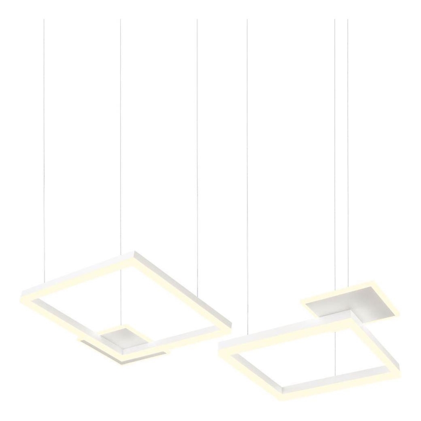 Redo 01-2611 - LED затемнювана підвісна люстра на тросі SIGUA LED/110W/230V CRI 90 біла