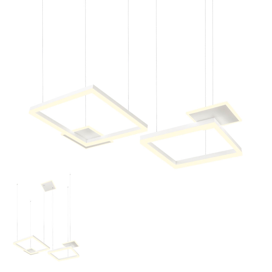 Redo 01-2611 - LED затемнювана підвісна люстра на тросі SIGUA LED/110W/230V CRI 90 біла