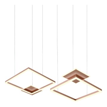 Redo 01-2616 - Диммируемая LED-люстра на тросе SIGUA LED/137W/230V CRI 90, коричневая