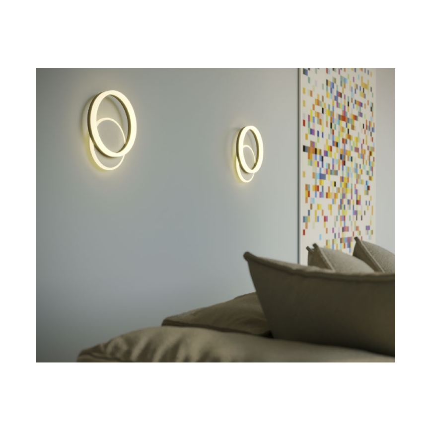 Redo 01-2628 - Светодиодный настенный светильник CONNECT LED/28W/230V белый