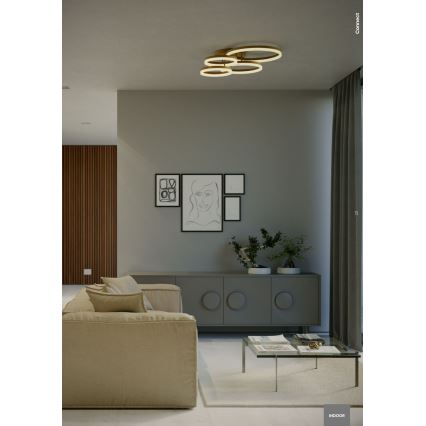 Redo 01-2632 - Светодиодный потолочный светильник CONNECT LED/90W/230V белый